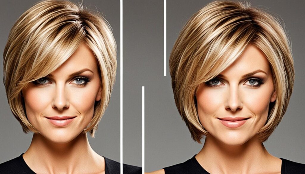 flattering hairstyles for square face shape